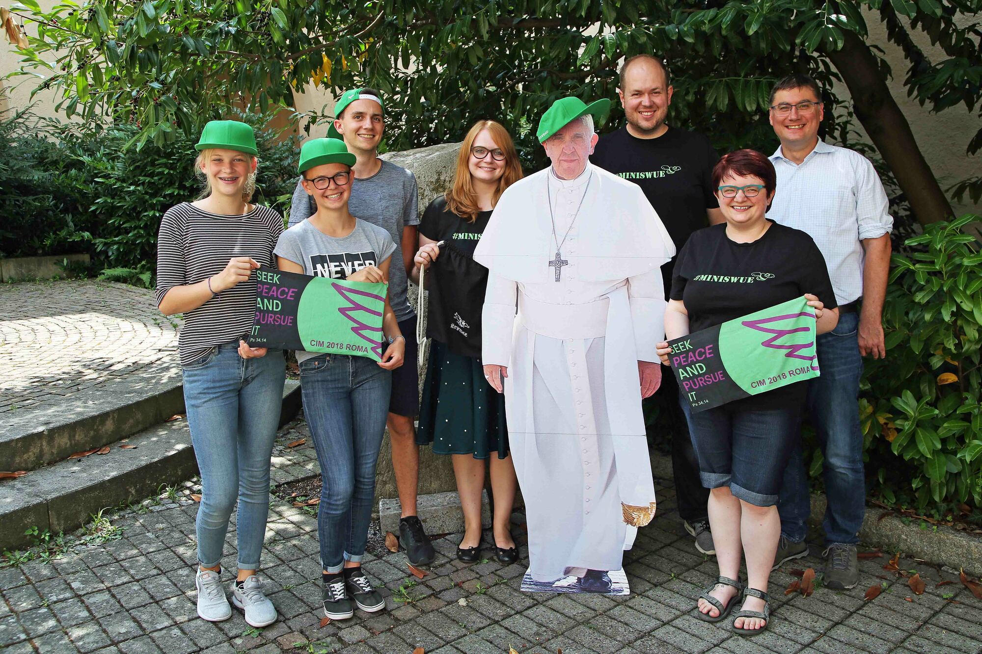 Mit Bischof Jung in die Ewige Stadt